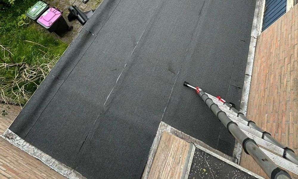 Plat dak geplaatst door dakdekker in Bergschenhoek Plat dak geplaatst door dakdekker in Bergschenhoek